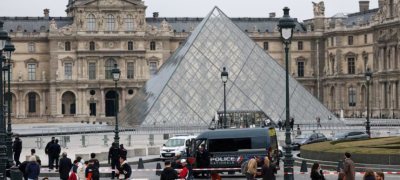Thieves steal 'inestimable' jewels from Louvre in Paris, flee on bikes after a daring daylight heist of priceless royal gems.