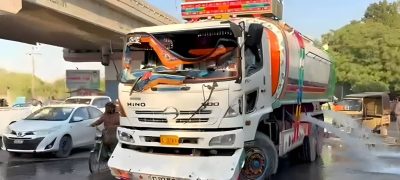 Tragedy in Korangi Reckless Water Tanker Driver Crushes 14-Year-Old Hafiz-e-Quran