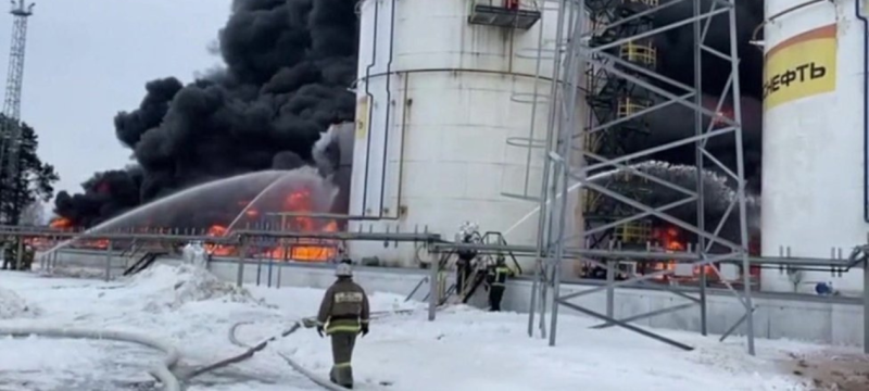 Ukraine Says It Struck Major Russian Explosives Factory, Oil Terminal