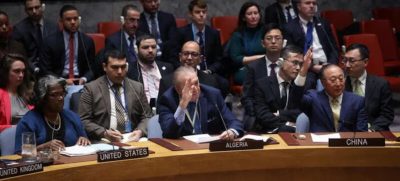 China blasts US veto, demands Gaza ceasefire now