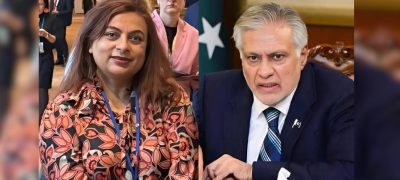 ‘Bijli K Khambay B Lagay Hain’; Dar’s Sarcastic Reply to Opposition Over Shama Junejo’s UN Role