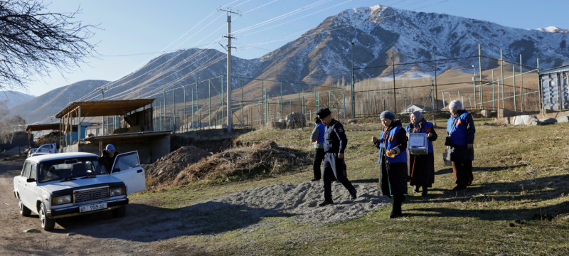 Allies of Kyrgyzstan’s President Expected to Secure Victory in Snap Parliamentary Vote