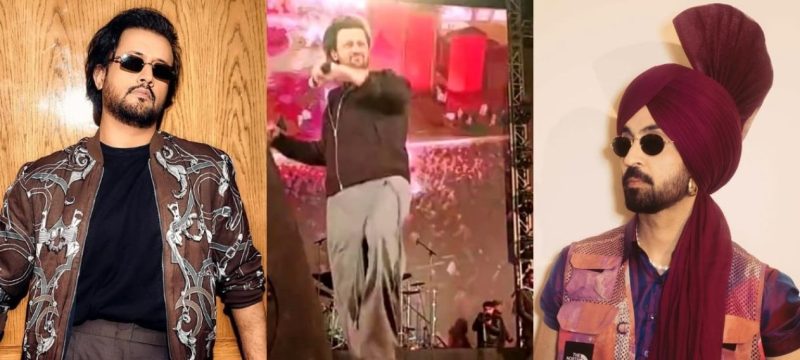 Atif Aslam Sparks Debate Over Alleged Copying of Diljit Dosanjh’s Dance Moves