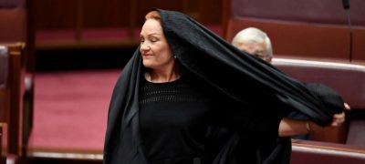 Australian Senator Wears Burqa in Parliament, Sparks Controversy