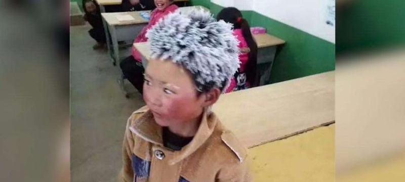 China’s ‘Ice Boy’: Viral Image of Determined Student Sparks Nationwide Support