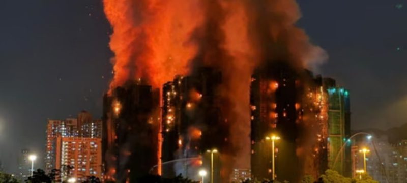 Deadly Fire in Hong Kong Claims 44 Lives, Hundreds Missing; Police Blame ‘Negligence’