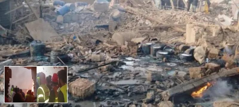 Faisalabad Factory Blast Claims 13 Lives, Including Children and Women