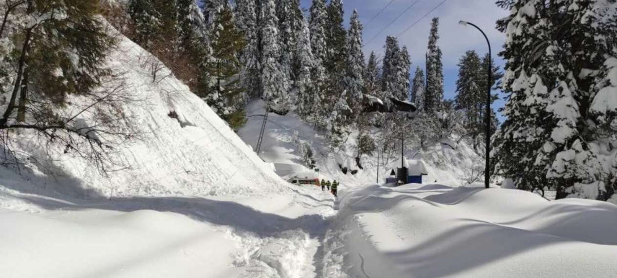 Snowfall Turns Dream Destination Into No-Go Zone