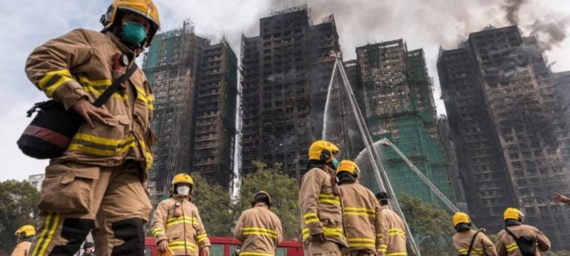Hong Kong Tower Fire Death Toll Rises to 128, 200 Still Missing