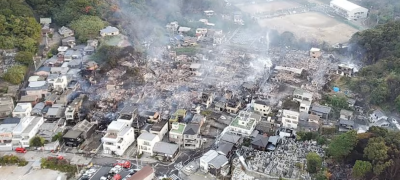 Japan’s Largest Fire in 50 Years Destroys 170 Buildings, Kills One
