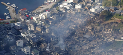 Japanโs Largest Fire in 50 Years Destroys 170 Buildings, Kills One