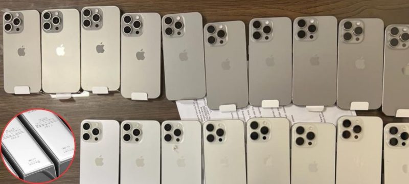 Lahore Airport Customs Seize 42kg Silver and iPhones from Dubai Arrivals