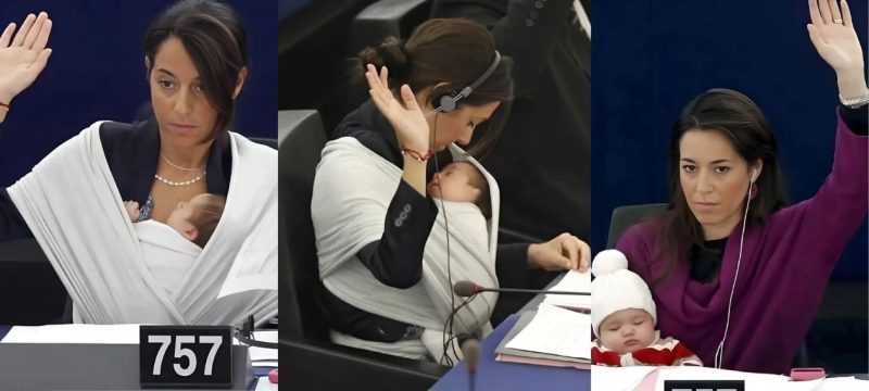 Licia Ronzulli Brings 44-Day-Old Baby to Parliament, Redefines Work-Life Balance