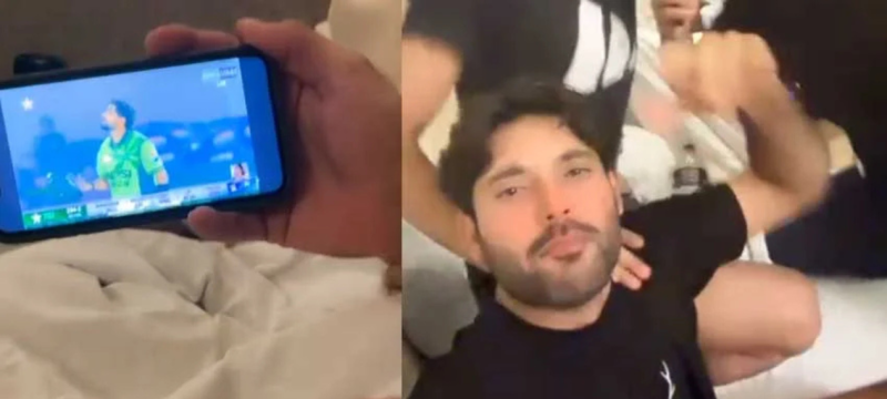 Pakistan Hockey Players Celebrate Babar’s Ton in Dhaka