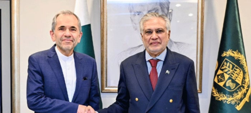 Pakistan, Iran Vow Deeper Ties as DPM Dar Meets Iranian Security Chief