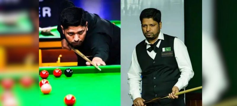 Pakistani Cueist Shahid Aftab Beats Indian Rival in World Snooker Championship