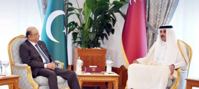 President Zardari, Qatari Emir Agree to Expand Bilateral Ties in Diverse Areas