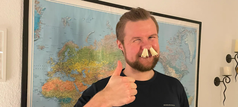 Swedish Man Sets Guinness World Record by Placing 81 Matchsticks in Nostrils