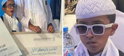 10-Year-Old Blind Pakistani Boy Wins Top Prize at Global Quran Recitation Contest