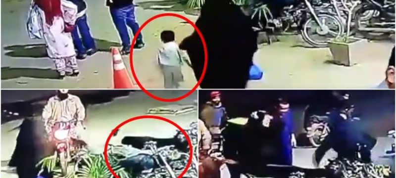 CCTV Footage Reveals Tragic Death of 3-Year-Old Falling into Karachi Manhole