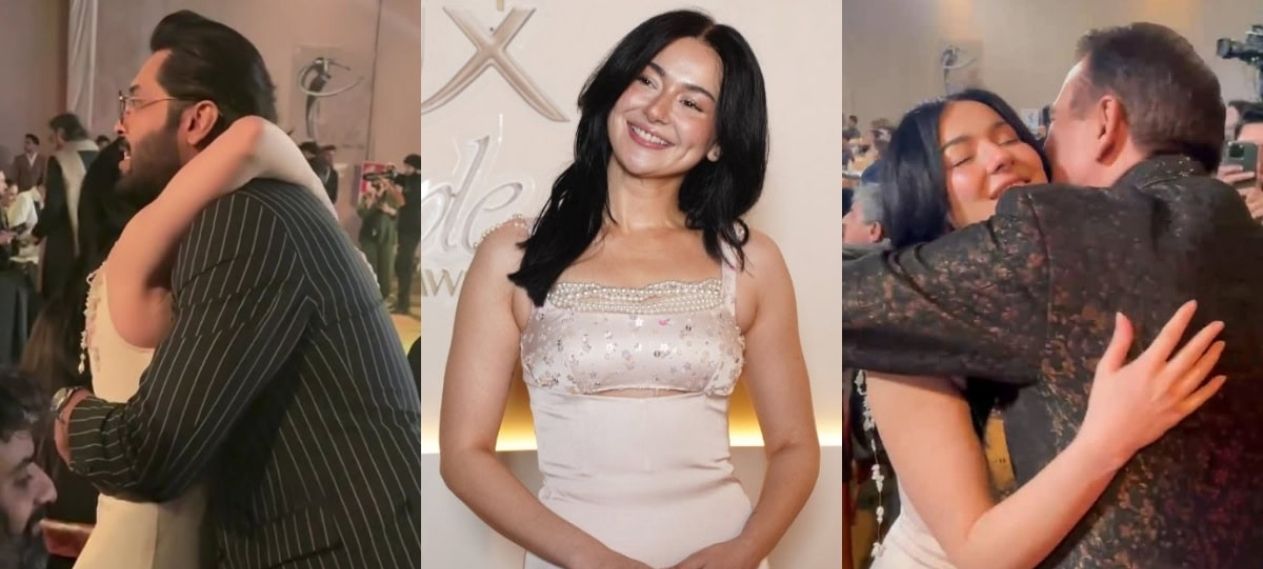 Hania Aamir Faces Backlash After Co-Star Hugs at LSA 2025