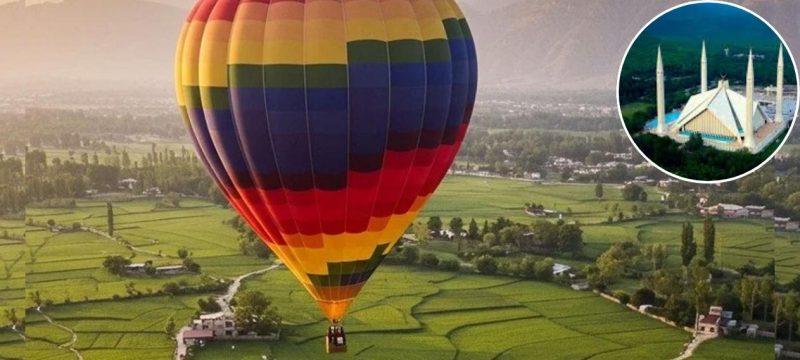 Islamabad Welcomes First Sky Adventure with Hot Air Balloon and Gliding Experience