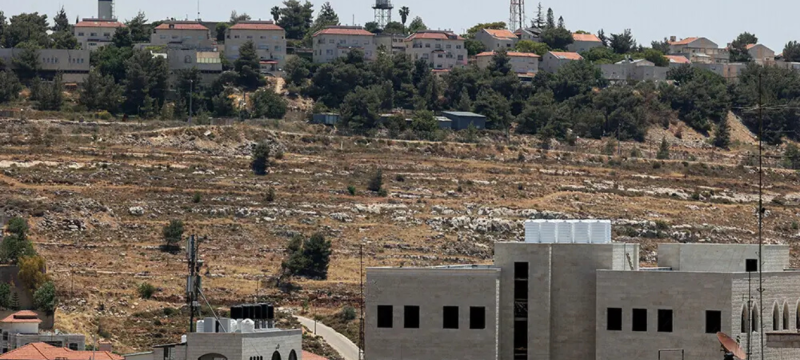 Israel Approves Nearly 800 Housing Units in Three West Bank Settlements