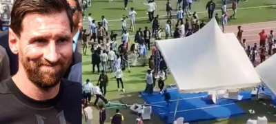 Messi Leaves Kolkata After Fans Riot at Stadium; Chaos Mars India Tour Event