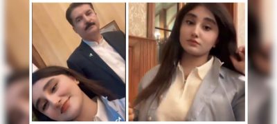 TikTok Star Aila Malik Faces Backlash Over Viral Video With KP Governor Kundi