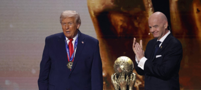 Trump All Smiles as He Wins FIFAโs New Peace Prize