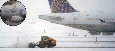 US Airports Hit Hard Over 1,300 Flights Canceled Due to Winter Storm Devin