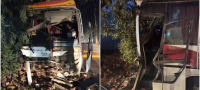 University of Gujrat Bus Driver Dies of Heart Attack, 11 Passengers Injured in Collision