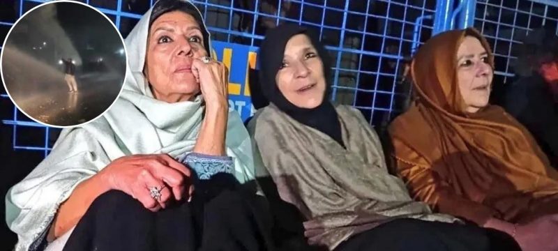 Water Cannons Used to Disperse PTI Protest Led by Imran Khan’s Sisters