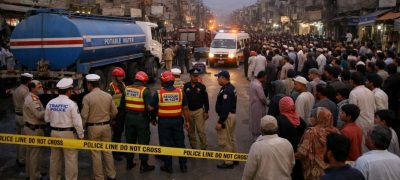 7-Year-Old Child Killed After Being Hit by Water Tanker in Karachi’s Manghopir