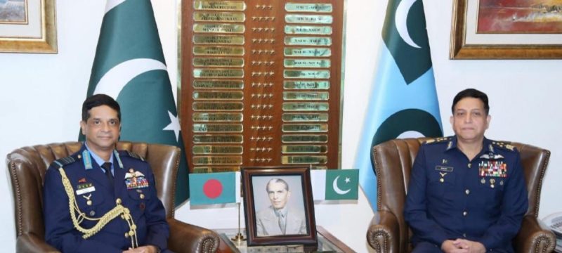 Bangladesh Air Chief Arrives in Pakistan for Talks on JF-17 Fighter Jets