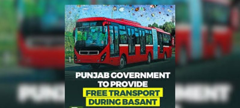 Lahore Announces Extensive Free Transport Plan for Basant Celebrations