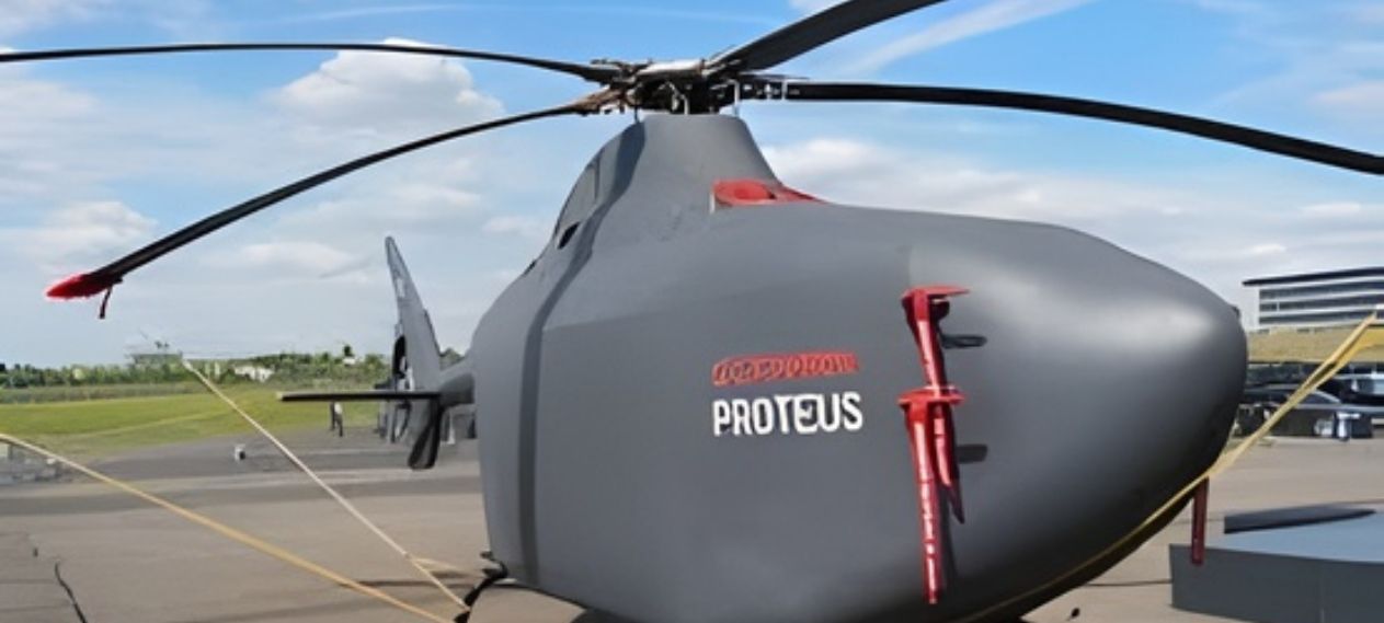 British Navy Unveils Unmanned Helicopter for Maritime Surveillance