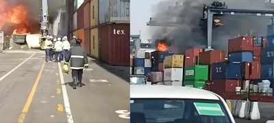 Fire Breaks Out at Karachi Port KICT Terminal, 20 Containers Affected