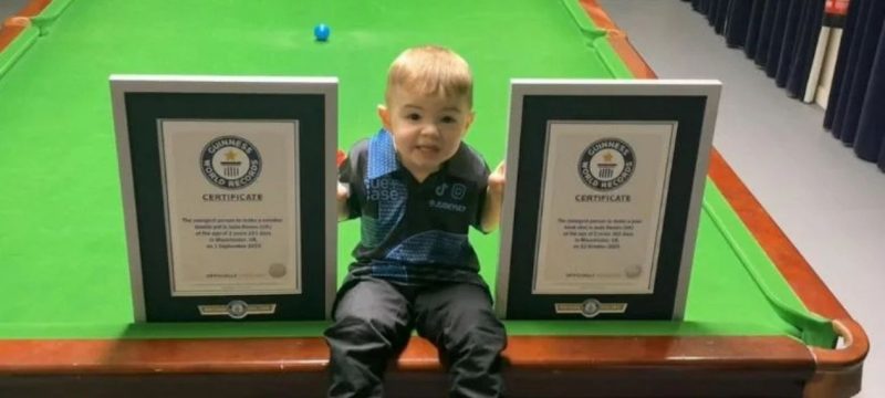 How Did a Two-Year-Old Manchester Toddler Break Snooker World Records