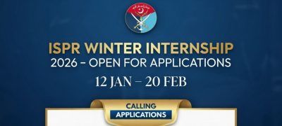 ISPR Winter Internship Programme 2026 Continues in KP – Who Can Apply