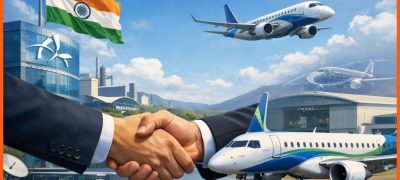 India’s Adani Signs Deal with Brazil’s Embraer to Build Planes