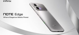 Infinix Note Edge: Slim, Stylish, and Powered by 6,500mAh Battery