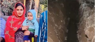 Mother Dies After Falling into Open Drain in Lahore, Search Continues for Missing Baby