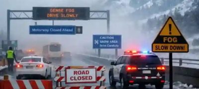 Motorway Fog Update January 4 2026 Drivers Told to Be Careful