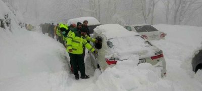 Murree Expressway Partially Closed for All Traffic Due to Heavy Snowfall