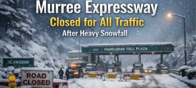 Murree Snowfall Alert Key Roads Closed, Travelers Urged to Stay Safe