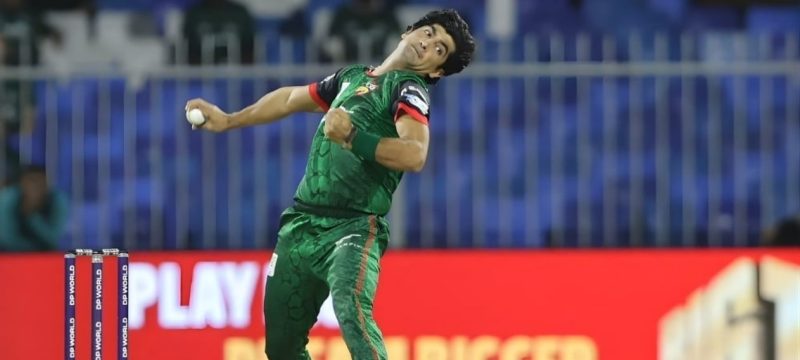 Naseem Shah Fined for ICC Code of Conduct Breach in ILT20 Final