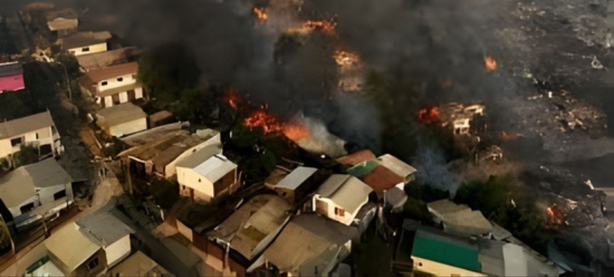 Over 20,000 People Flee as Penco Forest Fire Spreads in Chile