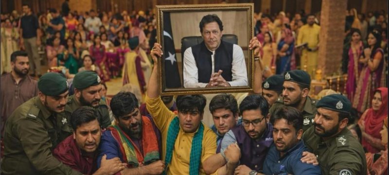 Seven Guests Arrested at Lahore Wedding for Displaying Imran Khan’s Picture