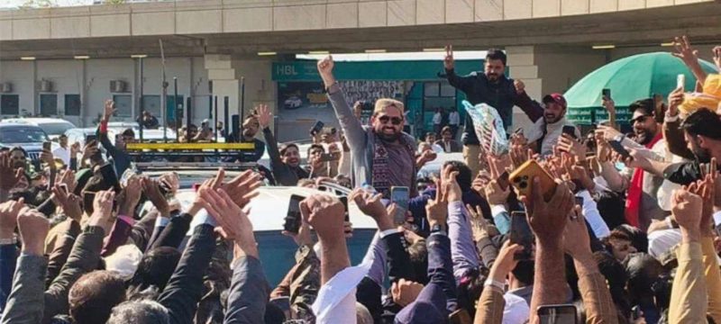 Sindh Minister Ghani Welcomes KP Chief Minister Sohail Afridi in Karachi